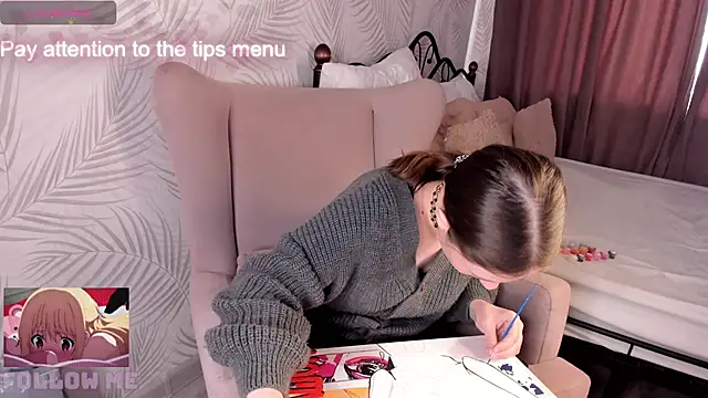 Snapshot of Kvetachka chatting on March 14, 2025, 3:15 am Kvetachka online show from March 14, 2025, 3:15 am