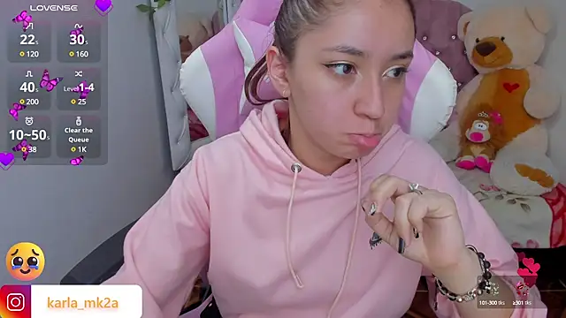 karla cute01 online show from March 14, 2025, 9:10 pm