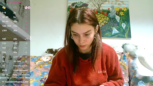 Sophie Bell online show from March 20, 2025, 8:19 pm