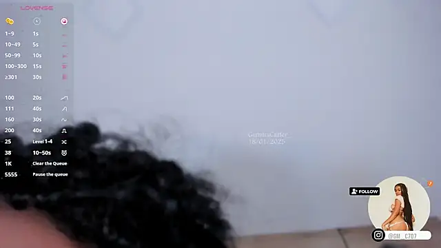 Snapshot of GemmaCarter_ chatting on January 18, 2025, 11:00 pm GemmaCarter  online show from January 18, 2025, 11:00 pm