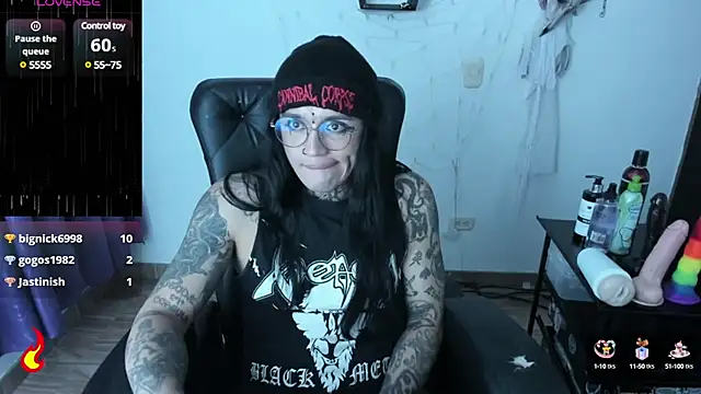 Snapshot of Goth_ink chatting on March 14, 2025, 4:43 am Goth ink online show from March 14, 2025, 4:43 am