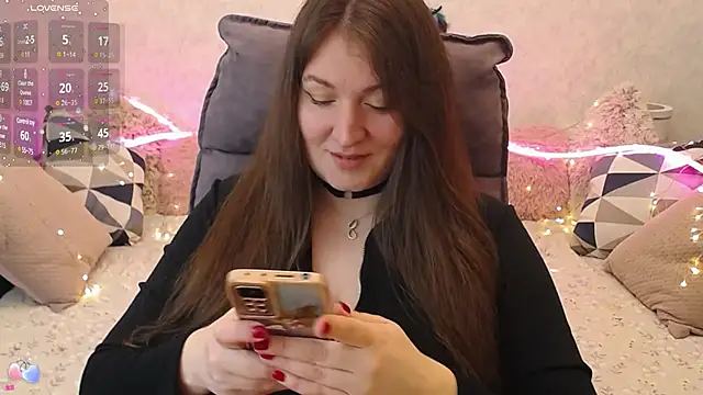 Nataly cute online show from January 18, 2025, 8:09 pm