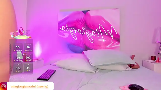 Snapshot of Miagiorgia_ chatting on February 27, 2026, 5:57 pm Miagiorgia online show from February 27, 2026, 5:57 pm