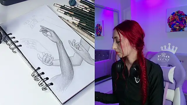 Vermelha Gremory  online show from December 29, 2024, 12:01 pm