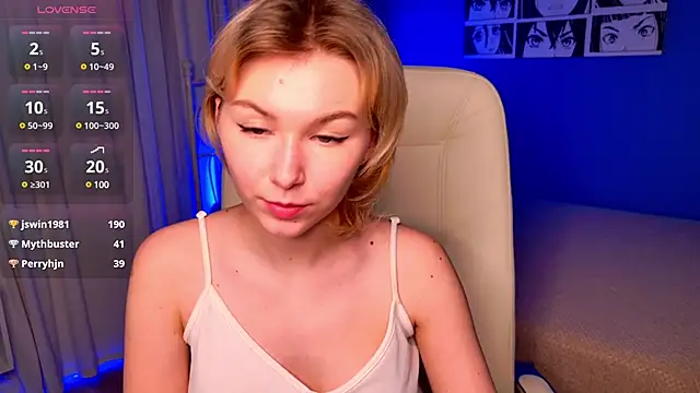 BunnyAnny online show from March 9, 2025, 12:00 am