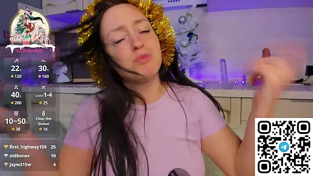 Snapshot of Kruela_Eva chatting on December 31, 2024, 2:51 am Kruela Eva online show from December 31, 2024, 2:51 am