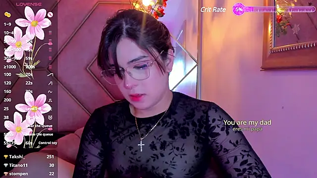 Snapshot of Yuri_Stars chatting on January 29, 2025, 11:46 pm Yuri Stars online show from January 29, 2025, 11:46 pm