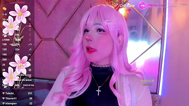 Snapshot of Yuri_Stars chatting on January 31, 2025, 11:13 am Yuri Stars online show from January 31, 2025, 11:13 am