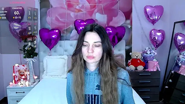 VioletUmi online show from February 9, 2025, 8:44 am