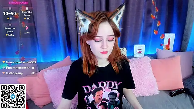 Moxy Foxy online show from December 2, 2024, 7:47 am