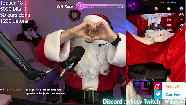 Mikev online show from December 22, 2025, 7:11 pm