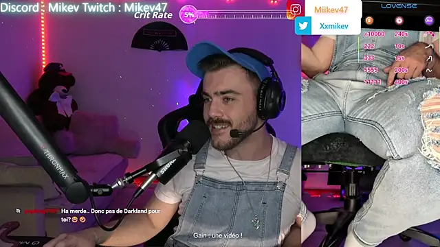 Snapshot of Mikev chatting on February 9, 2026, 7:07 pm Mikev online show from February 9, 2026, 7:07 pm