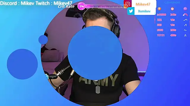 Snapshot of Mikev chatting on March 19, 2026, 7:07 pm Mikev online show from March 19, 2026, 7:07 pm