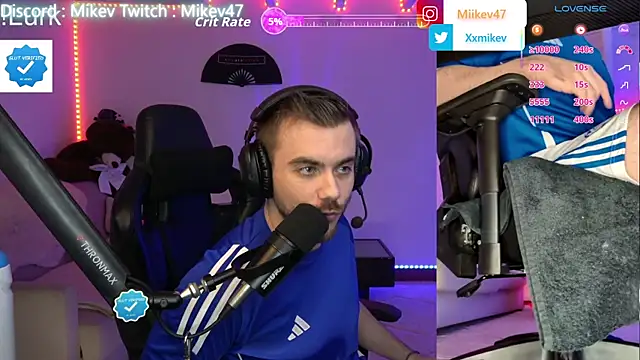 Snapshot of Mikev chatting on March 23, 2026, 7:07 pm Mikev online show from March 23, 2026, 7:07 pm