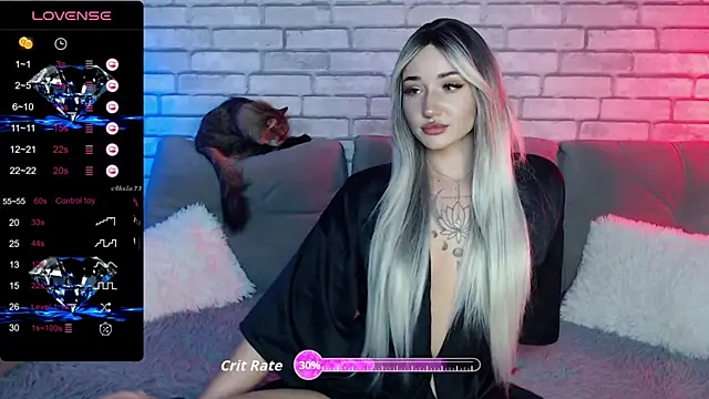 Eva Evile online show from October 9, 2025, 9:29 am