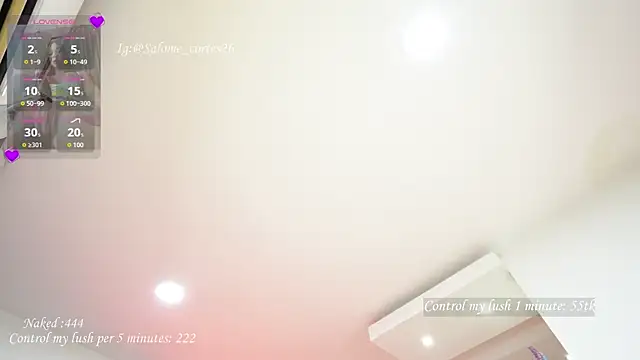 salome cortes26 online show from August 2, 2026, 6:06 pm