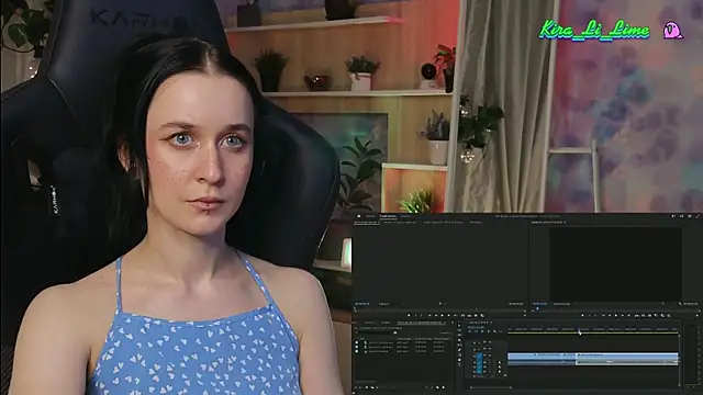 KiraLiLime online show from January 29, 2025, 7:00 pm