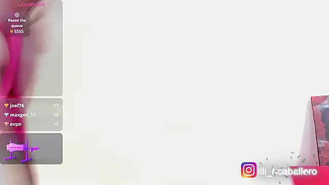 Lilithcaballero online show from February 9, 2025, 6:37 pm