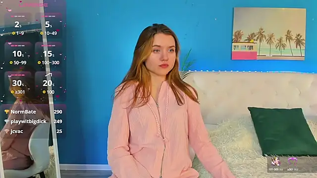 Snapshot of Eva__Lewis chatting on February 27, 2025, 8:06 am Eva  Lewis online show from February 27, 2025, 8:06 am