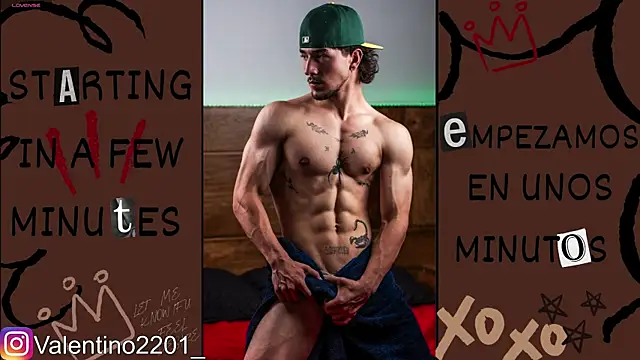 Valentino Xander online show from April 26, 2026, 3:04 am