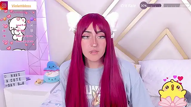 Violettbloss online show from December 3, 2024, 1:30 am