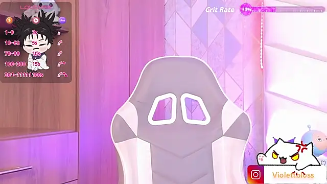 Violettbloss online show from February 5, 2026, 3:33 am