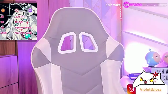 Violettbloss online show from February 6, 2026, 3:22 am