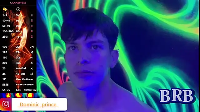 Snapshot of DominicPrince chatting on October 7, 2025, 9:28 am DominicPrince online show from October 7, 2025, 9:28 am
