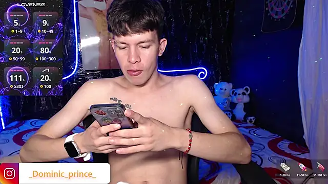 DominicPrince online show from March 10, 2026, 8:25 pm