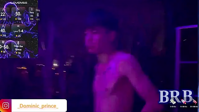 DominicPrince online show from March 14, 2026, 9:53 pm