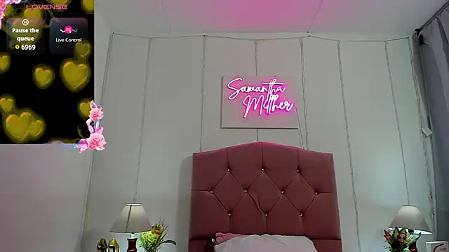 Samanthamillher10 online show from January 20, 2025, 10:29 am