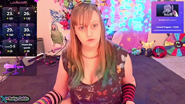 Snapshot of BabyZelda chatting on January 19, 2025, 7:57 am BabyZelda online show from January 19, 2025, 7:57 am