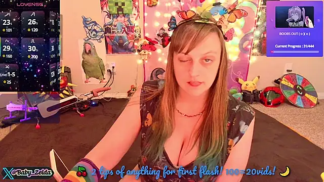 Snapshot of BabyZelda chatting on March 23, 2025, 8:26 am BabyZelda online show from March 23, 2025, 8:26 am