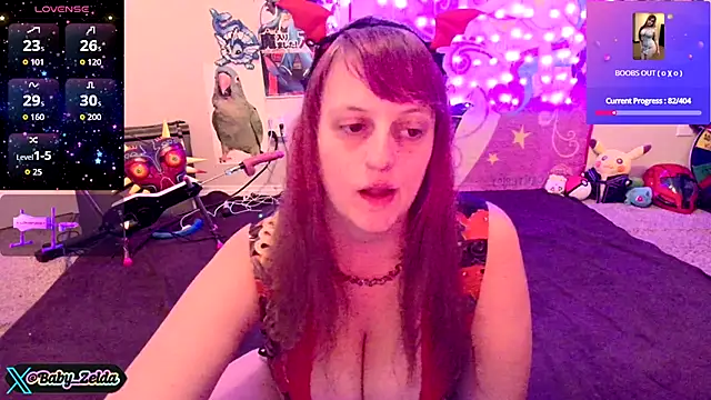 BabyZelda online show from December 17, 2025, 3:56 am