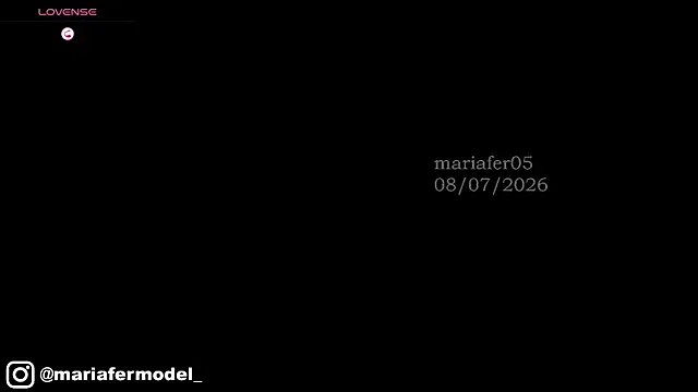 Mariafer05 online show from July 8, 2026, 4:22 pm