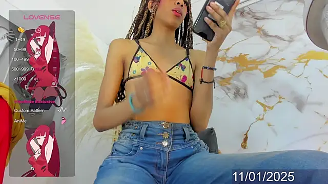 MystiqueTs online show from January 11, 2025, 9:15 pm