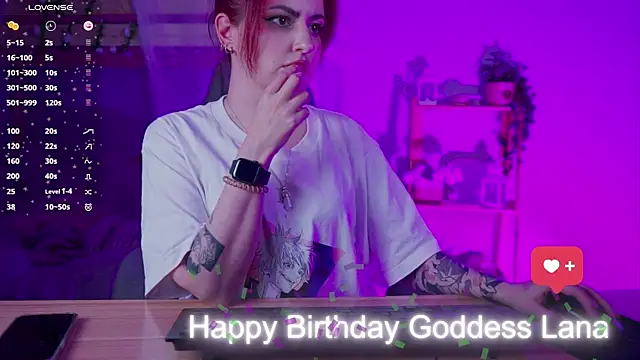 Lana  May online show from January 11, 2026, 5:51 pm