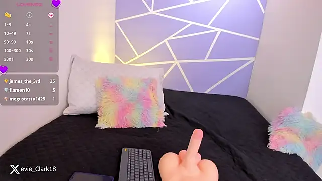 Evie Clark online show from December 12, 2024, 7:37 pm