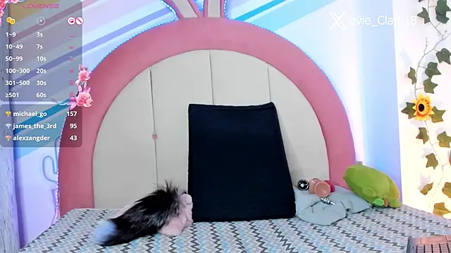 Evie Clark online show from February 1, 2025, 10:23 pm