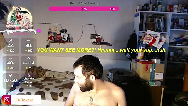 BISEXGOOD777 online show from January 17, 2025, 6:26 am