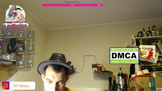 BISEXGOOD777 online show from January 19, 2025, 10:06 pm