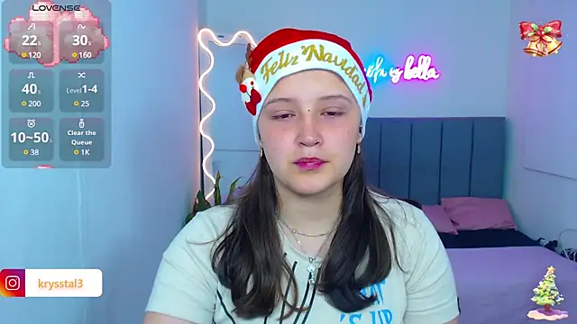 Snapshot of Krysstal_tay chatting on December 15, 2024, 11:45 am Krysstal tay online show from December 15, 2024, 11:45 am