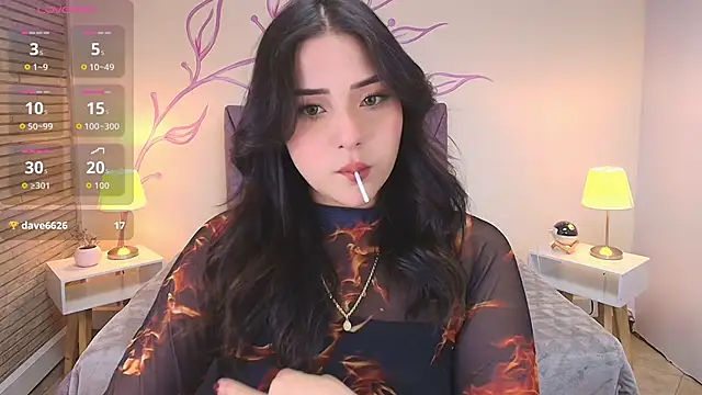 DahliaMoore online show from October 26, 2025, 2:17 am