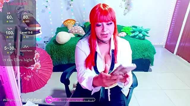 MilkyXSakura online show from January 19, 2025, 2:36 am