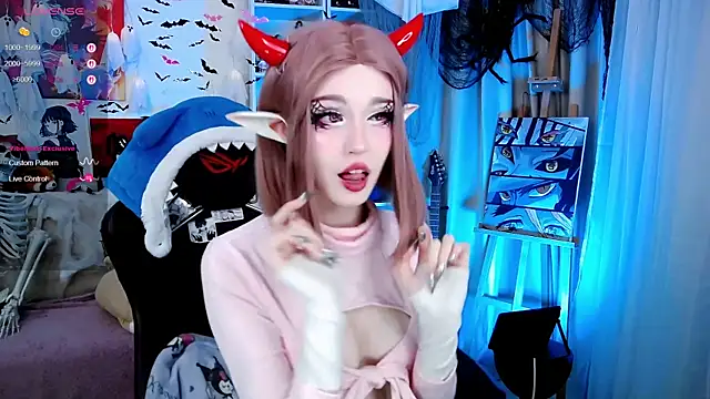 Snapshot of _Sparkland_ chatting on October 26, 2025, 9:21 pm  Sparkland  online show from October 26, 2025, 9:21 pm