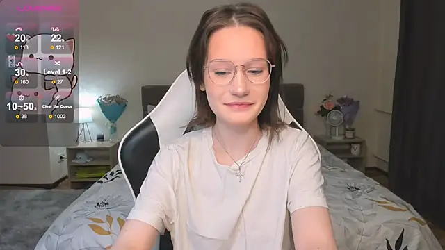 DearLia online show from February 23, 2025, 7:49 pm