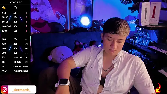  AlexMorris online show from November 27, 2025, 6:43 pm