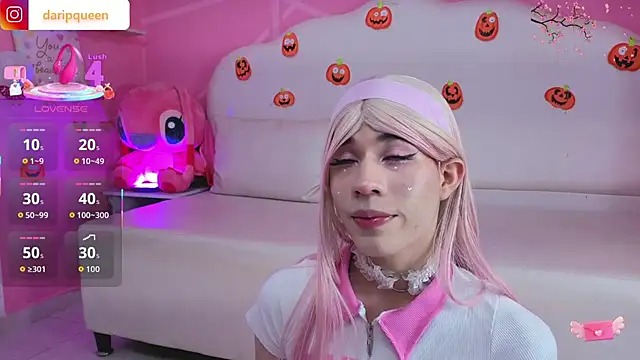 DaripQueen online show from October 6, 2025, 3:20 pm