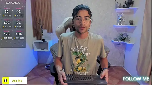 Aaron Jassell1 online show from March 12, 2025, 11:01 pm