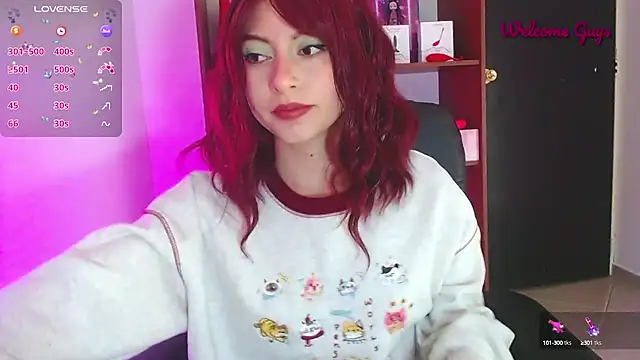 Celeste Ford 18 online show from September 28, 2025, 8:03 pm